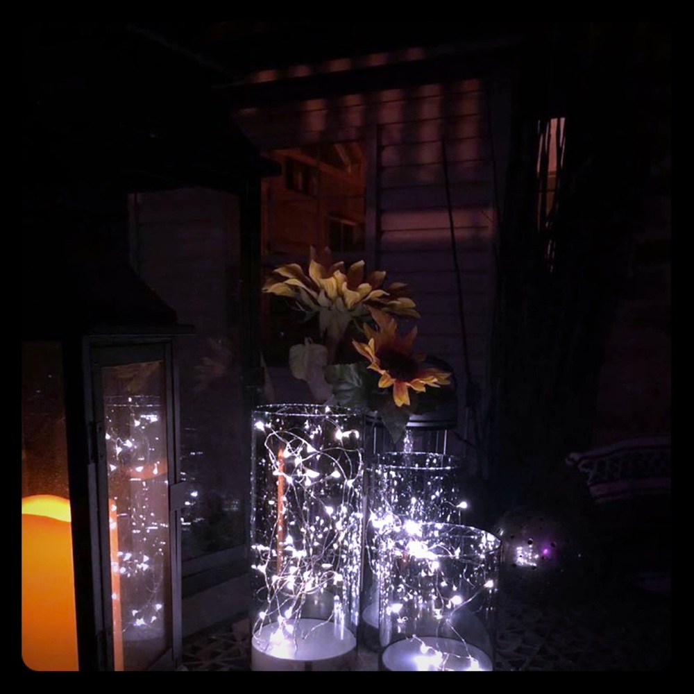 NIB 🎇💡 Glass Hurricanes • Lantern/Lights
